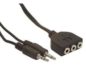 GEMBIRD CC-MIC-1 audio cable 2x JACK 3.5mm M/3x JACK 3.5m...