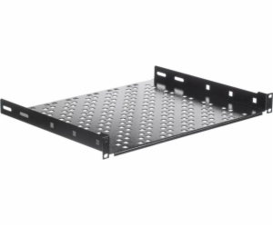 NETRACK 119-100-350-012 equipment shelf 19 1U/350mm charcoal