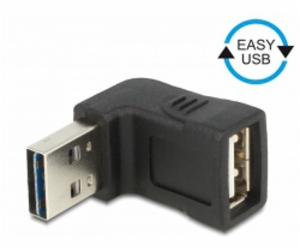 Delock USB adaptér USB - USB černý (65521)