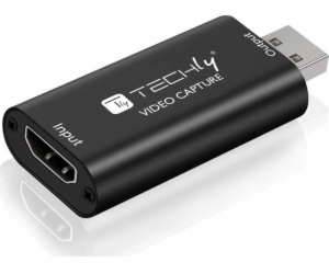 Techly USB - HDMI adaptér černý (I-USB-VIDEO-1080TY)