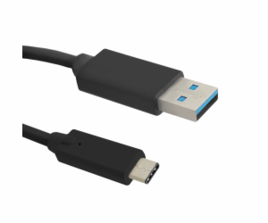 Qoltec USB 3.1 Type-C Male Cable | USB 3.0 A male | 1.2m