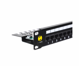 NETRACK 104-01 patch panel 19inch 24-ports cat. 5e UTP wi...