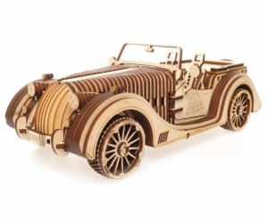 Ugears 3D dřevěné mechanické puzzle VM-01 Auto (roadster)