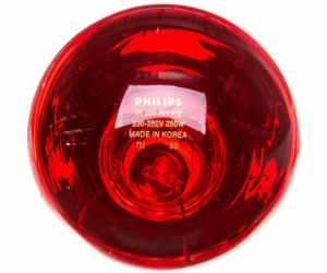 Philips infrared lamp BR125 IR 250W E27 230-250V Red