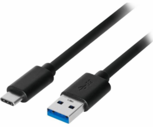 Akyga USB 3.1 type C 0.5m /černá  