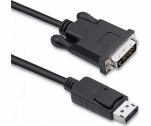 QOLTEC 50364 DisplayPort Cable DVI 24+1 male 1.8m