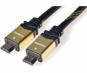 PremiumCord designový HDMI 2.0 kabel, zlacené konektory, ...