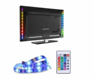 Solight LED RGB pásek pro TV, 2x 50cm, USB, vypínač, dálk...