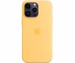 iPhone 14 Pro Max Silicone Case with MS - Sunglow