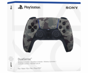 PlayStation 5 DualSense PS719423195 grey camouflage