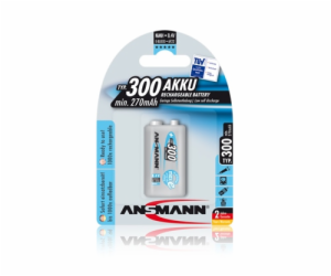 Ansmann akumulátor 9V NiMH 270 mAh (1 ks) maxE