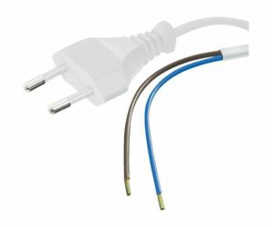 PREMIUMCORD Kabel Flexo síťový dvoužilový 230V s vidlicí ...