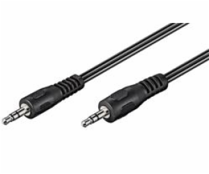 PremiumCord kabel Jack 3.5mm, M/M, 1m