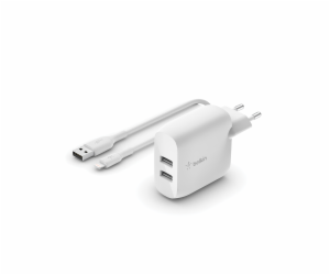 Belkin BOOST CHARGE™ Duální 24W USB-A nástěnná nabíječka ...