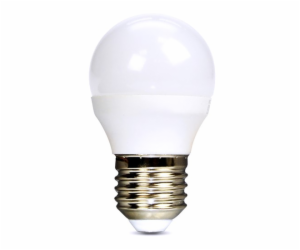 Solight LED žárovka, miniglobe, 6W, E27, 3000K, 510lm