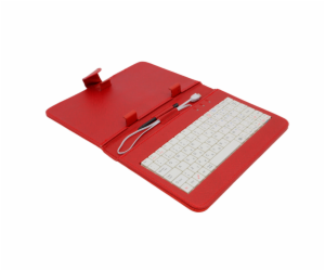 AIREN AiTab Leather Case 1 with USB Keyboard 7" RED (CZ/S...