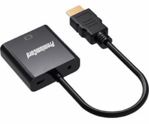 PremiumCord převodník HDMI na VGA se zvukem 3,5mm stereo ...