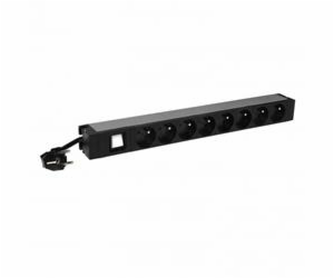 LEGRAND PDU Základní, 1U-19", výstup 8x 230V (CZ/FR), 1-f...