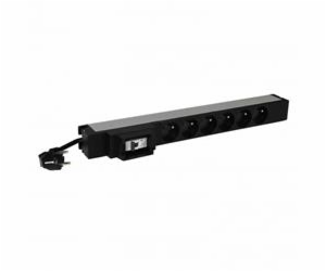 LEGRAND PDU Základní, 1U-19", výstup 6x 230V (CZ/FR), 1-f...