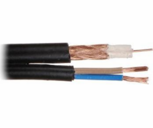 Cable coaxial CCTV RG-59+2X0.75/ZEL 100m