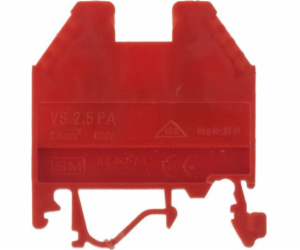 Eti-Polam Šroubová koncovka 2,5mm2 červená VS 2,5PA + 003...