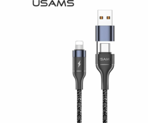 Usams USB kabel USAMS U31 USB-C / USB to lightning kabel ...