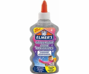 Elmers Lepidlo na sliz stříbrný brokát 177 ml