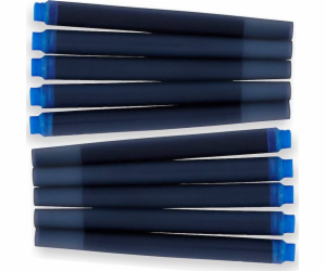 Inkoustové náplně Parker Blue Quink 10 ks