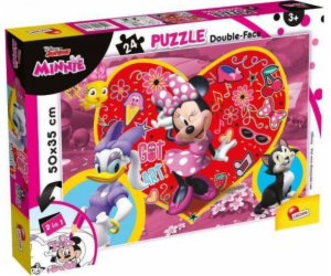 Listy Oboustranné puzzle 24el Minnie Mouse 73979