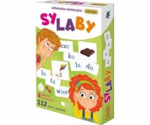 Adamigo Vzdělávací puzzle - Slabiky