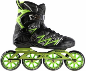 NILS Extreme NA8660 rekreační zelené inline brusle, velik...