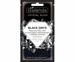 Bielenda Crystal Glow slupovací maska Black Onyx