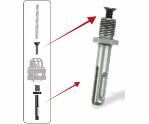 Dedra Adaptér SDS plus 1/2 20UNF