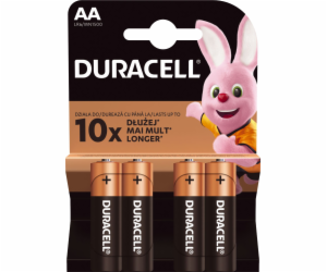 Baterie Duracell Basic AA / R6 1500mAh 4ks.