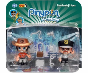 Epee PinyPon Akční figurky 2pack Policeman Traveler