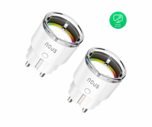 Smart sada zásuvek NOUS A1/2pack WiFi Tuya