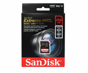 SanDisk SDHC karta 256GB Extreme PRO (300 MB/s, Class 10,...