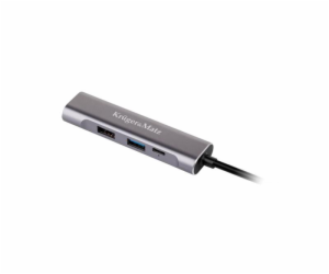 Adaptér KRUGER & MATZ (HUB) USB C na port HDMI / USB3.0 /...