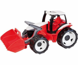 LENA Traktor se lžící 69cm modro-šedý plast 02055