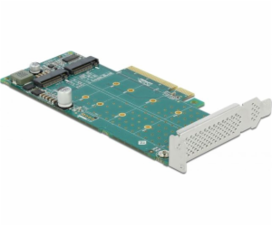 DeLOCK PCI Express x8 karta pro 2 x interní NVMe M.2 Key ...