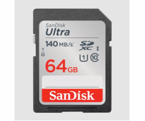 SanDisk SDXC karta Ultra 64GB (140MB/s)