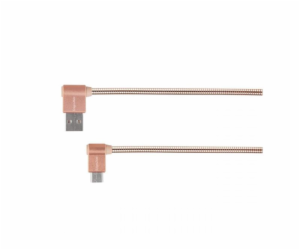 Kabel KRUGER & MATZ KM0361 USB/USB-C 1m Pink