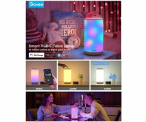 Govee Aura SMART RGBIC Stolní lampa