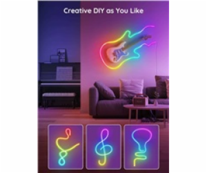 Govee Neon LED Strip Light Smart strip light White Wi-Fi/...