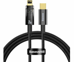 Kabel USB-C do Lightning Baseus Explorer, 20W, 1m (czarny)