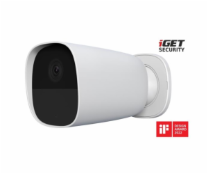 iGET SECURITY EP26 White - WiFi bateriová FullHD kamera, ...