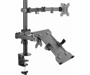 equip Notebook shelf and monitor LCD desk mount