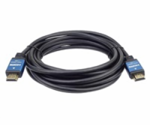 PREMIUMCORD Kabel HDMI - Ultra HDTV, 2m (kovové, zlacené ...