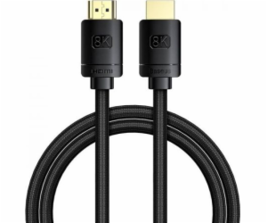 Baseus HDMI 2.1 kabel 8K M/M 1m černý