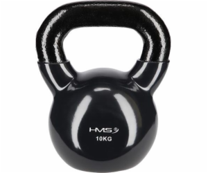 Vinyl kettlebell 10 kg black HMS KNV10